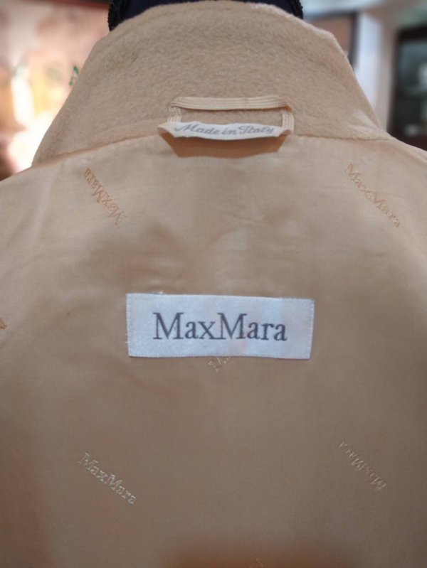 Max　mara　ロングコートをラップコートへリメイク