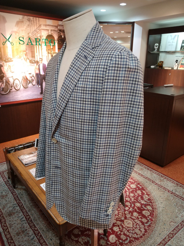 新入荷　カルーゾ　サマーウールJKT　CARUSO　SUMMER　WOOL　JKT