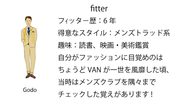 昔のバーバリーコートも現代的に！